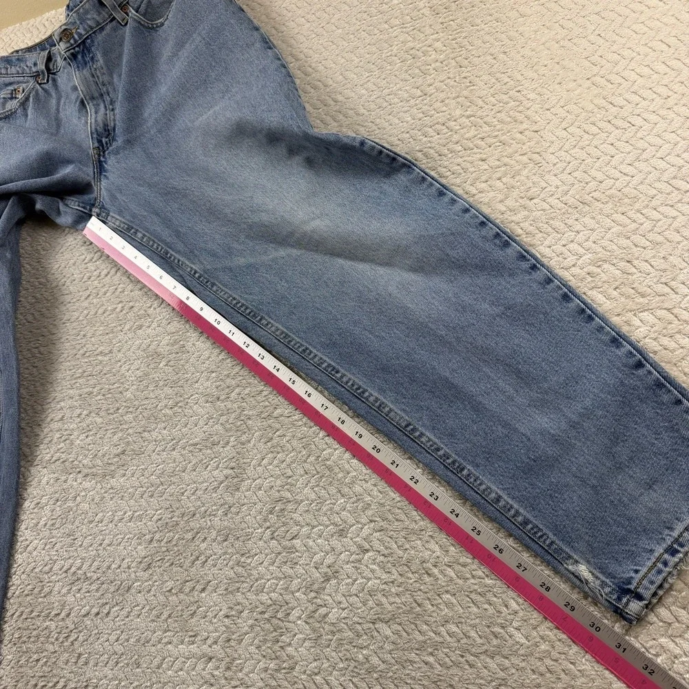 Vintage Levi's Mens 34x31 Jeans 560 Blue Loose Fit Tapered Leg 90's Grunge Denim